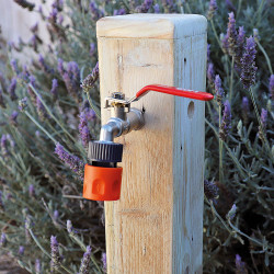 Conector roscado rápido hembra ¾ pulg