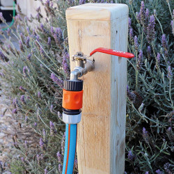 Conector rápido de manguera ½ pulg - 5/8 pulg
