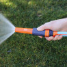 Lanza de riego regulable con abrazadera ½ pulg - 5/8 pulg
