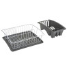 Escurreplatos con bandeja extraible 35 x 30 x 11 cm