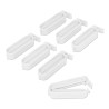 Pinza cierrabolsas pequeñas 6 cm, colores surtidos, 7 uds