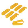 Pinza cierrabolsas pequeñas 6 cm, colores surtidos, 7 uds