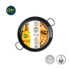 Paellera tradicional de acero esmaltado ø30 cm (4 personas)