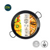Paellera tradicional de acero esmaltado ø38 cm (8 personas)