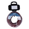 Carrete cable cordón tubular h03vv-f 2 x 0,75 mm² burdeos, 25 m