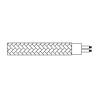Carrete cable cordón tubular h03vv-f 2 x 0,75 mm² rojo, 25 m