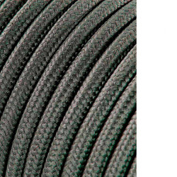 Carrete cable cordón tubular h03vv-f 2 x 0,75 mm² gris oscuro, 25 m