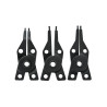 Alicates arandelas abrir/cerrar 4 en 1, 180 mm