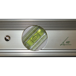 Nivel de aluminio premium magnetico 600 mm - 24 pulg