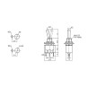 Conmutador unipolar on/on 3a 250v