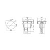 Interruptor de balancin 6,5a 250v