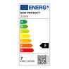 Regleta led con sensor 7w 480 lm 6500 k luz fria 43.9 x 5.5 cm