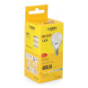 Bombilla esferica led e14 5 w 400 lm 4000 k luz dia ø4,5 x 8 cm