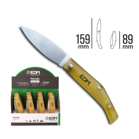 Navaja con mango de plastico de 159mm, serie puigmal. edm