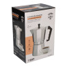Cafetera de aluminio 6 tazas