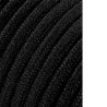 Carrete cable cordón tubular h03vv-f 2 x 0,75 mm² negro, 5 m