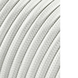 Carrete cable cordón tubular h03vv-f 2 x 0,75 mm² blanco, 5 m