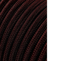 Carrete cable cordón tubular h03vv-f 2 x 0,75 mm² marrón brillante, 5 m