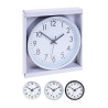 Reloj de pared redondo colores surtidos con fondo blanco ø20 x 3,8 cm