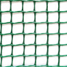 Rollo de malla ligera cadrinet color verde 1x25m cuadro: 10x10mm, faura.