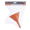 Embudo color naranja juego de 4 uds - 5x8,5cm/7,2x11cm/10x14,5cm/12x16cm