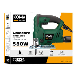Sierra de calar 580w con cable 2 m, 260 x 250 mm