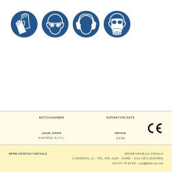 Lijadora orbital electrica 150 w, 252 x 158 mm con cable 2 m