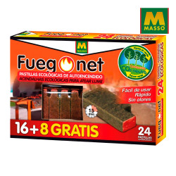 Pastillas de encendido ecológicas, 24 uds