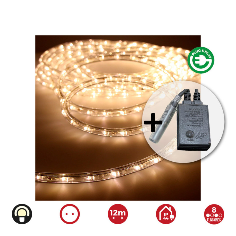Kit flexiled 12m multifuncion blanco calido