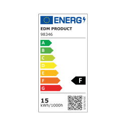 Bombilla standard led e27 15 w 1521 lm 4000 k luz dia ø6 x 11 cm
