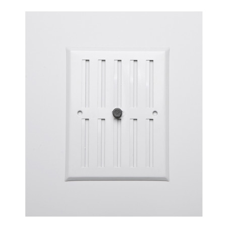 Rejilla regulable. aluminio 0.8 blanco 130x170mm