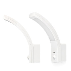 Aplique led con sensor de movimiento 10 w 1686 lm 6400 k ip54 6,6 x 18,8 x 25 cm