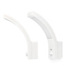 Aplique led con sensor de movimiento 10 w 1686 lm 6400 k ip54 6,6 x 18,8 x 25 cm