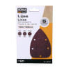 Lijas para lijadora tipo mouse 08707, 5 uds