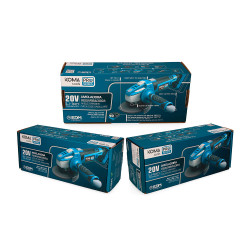Amoladora angular 20 v ø115 mm sin batería ni cargador, 28,9 x 23,9 cm