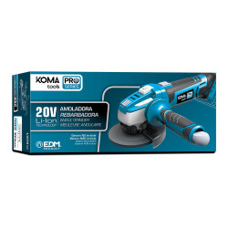 Amoladora angular 20 v ø115 mm sin batería ni cargador, 28,9 x 23,9 cm