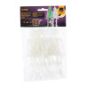 Esqueletos halloween brillan en la oscuridad 15 cm, 10 uds