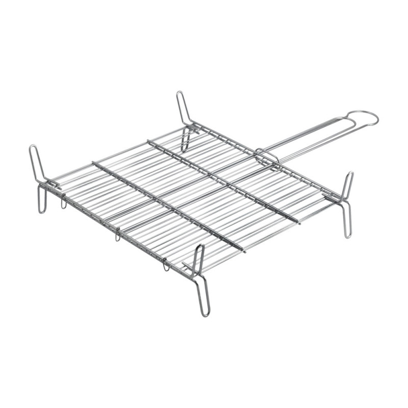 Parrilla doble 50x50cm gourmet kitchen