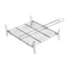 Parrilla doble 50x50cm gourmet kitchen