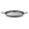 Paellera de acero pulido para induccion y vitroceramica ø30cm (4 personas)
