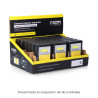 Linterna led handy light, base adhesiva/imantada 200 lm 4xaaa (incluidas)