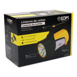 Linterna led titan force multifuncion recargable + powerbank 10 w 350 lm