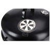Barbacoa tipo barril para ahumar color negro ø47 x 78 cm