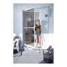 Puerta mosquitera abatible basic blanco 100 x 210 cm