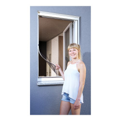 Mosquitera con marco magnetico blanco 120 x 120 cm