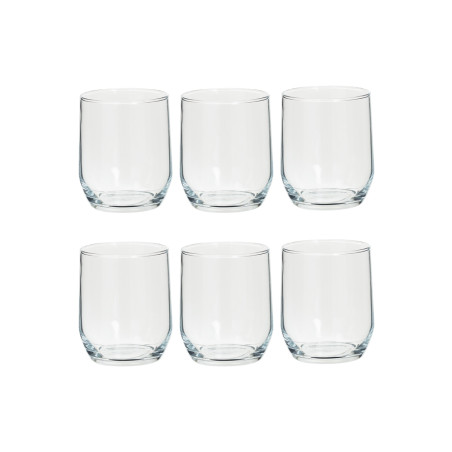 Set 6 vasos de agua de cristal coleccion paol 31,5cl