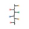 Guirnalda multifunción, uso exterior, led compact, multicolor, cable verde, 500 leds, 16 m