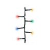Guirnalda multifunción, uso exterior, led compact, multicolor, cable verde, 750 leds, 21 m