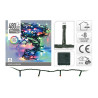 Guirnalda multifunción, uso exterior, multicolor, 480 leds, 39 m