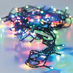 Guirnalda multifuncion 320 leds multicolor 220v ip44 27m